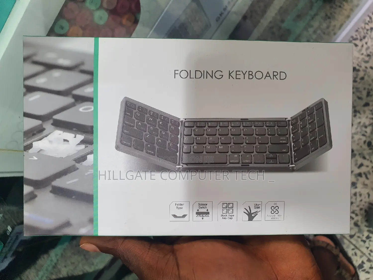 Foldable Bluetooth Keyboard