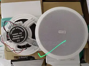 Ceiling Speaker Sound Code Power15w, Woofer8”, Pressure:100V