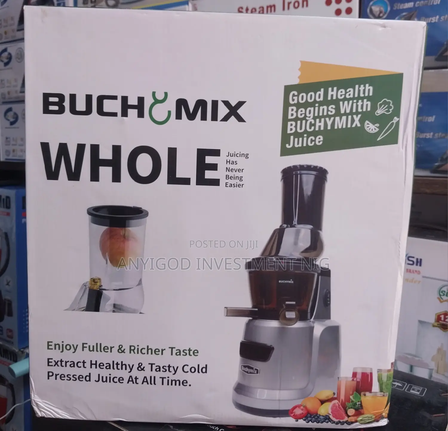 Bucymix Premium Masticating Slow Juicer
