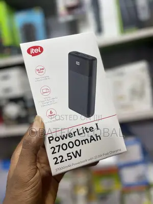 Itel 27000mah Fast Charging Capacity Powerbank