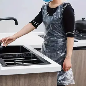 12pcs Disposable Nylon Apron for Painting Party and Craft