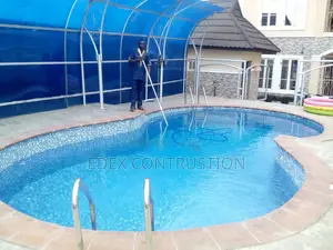 Water Fountain and Swimming Pool