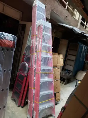 Double Side Climb Fiberglass Step Ladder