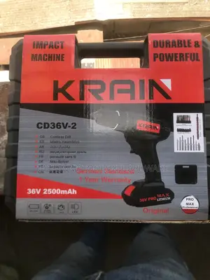 36v Karin Double Battery Cordless Screwdriver/Drill Machine