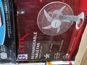 14 Inches Rechargeable SONIK Fan