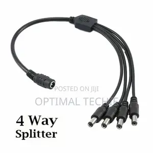 CCTV 4way Splitter Cable