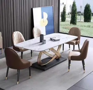 Quality Marble Top Dining Table Set