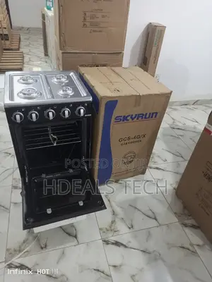 Brand New Skyrun 4 Gas Burner With Oven