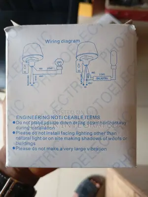 PHOTOCELL (Outdoor Light Control)