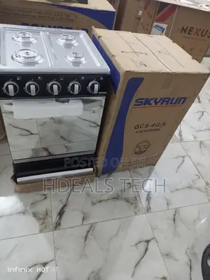Brand New 4 Burner Gas Cooker With Oven