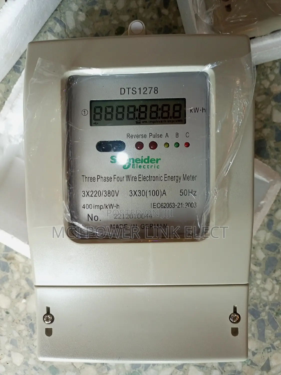 Three Phase Energy Meter/ Unit Reader / Check Meter