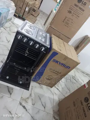 Skyrun 4 Burner Gas Cooker With Oven