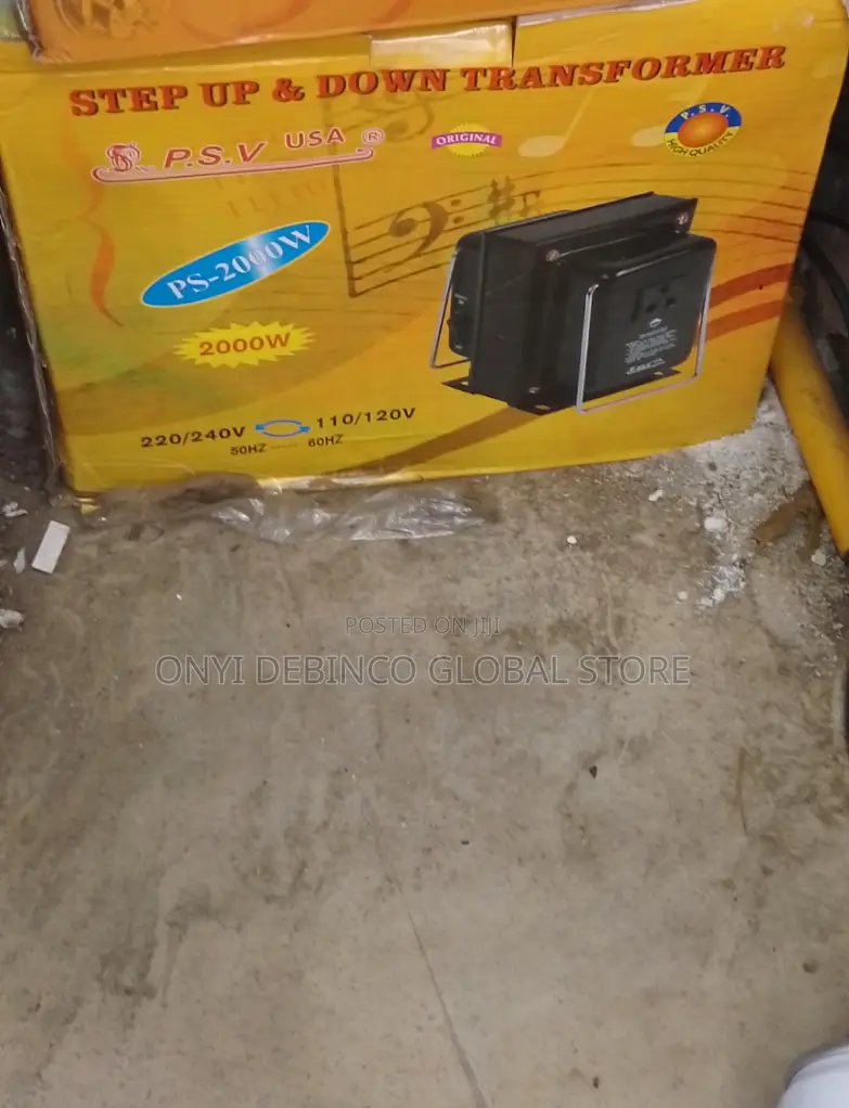 PSV 2000W Step-Up and Down Transformer