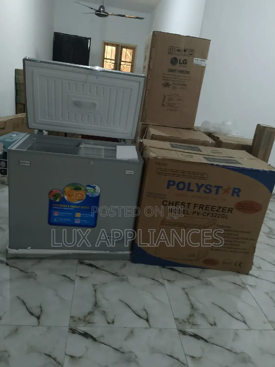 Polystar Chest Freezer Pvcf322gl