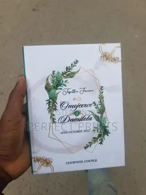 Wedding Jotter Hard Cover