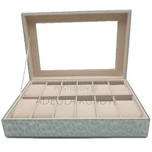 6 and 12 Slot Wristwatch Box