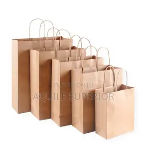 Natural Craft Paper Bags