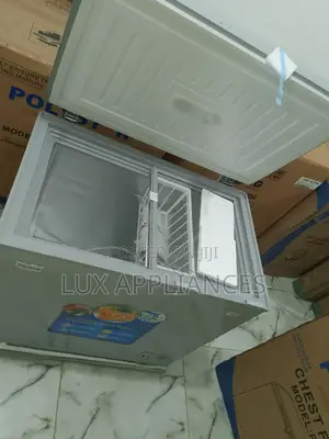 Polystar 200 Litres Chest Freezer With Glass Sliding Door