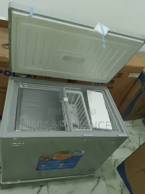 New Polystar Chest Freezer With Key Lock and Storage Basket