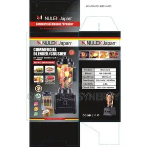 9500 Watts Nulek Commercial Blender And Crusher