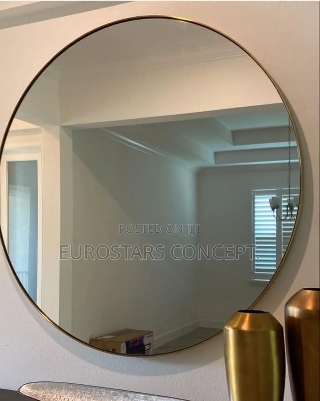 Gold Frame Mirror
