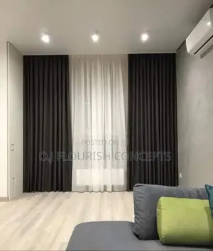 Dopey Black Curtains.