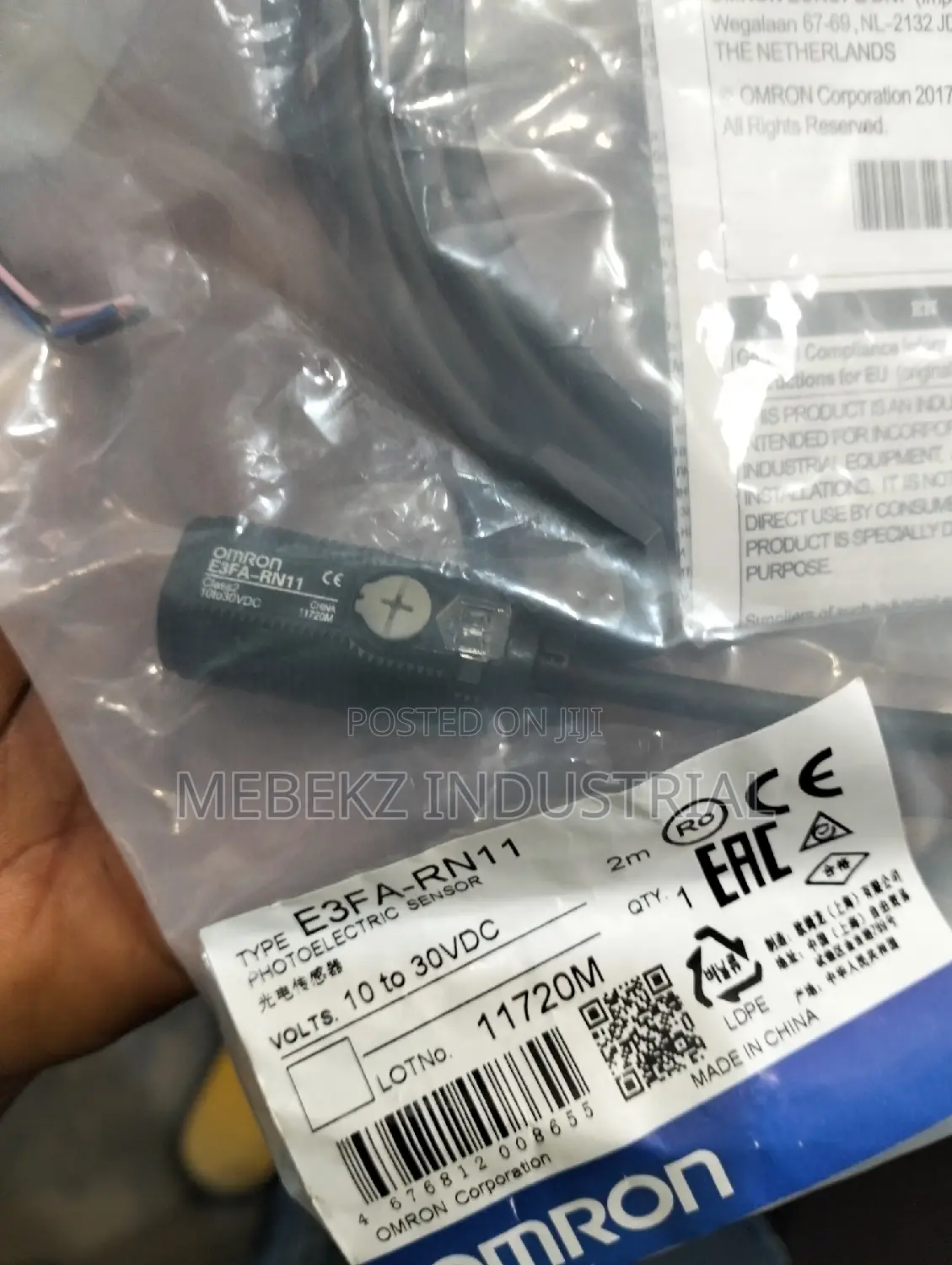 Omron Photoelectric Sensor E3fa-Rn11