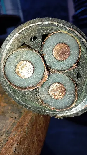 240mm 3core 33kva Armoured Cable and Wires 