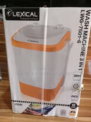 Lexical Washing Machine 6kg 3in1