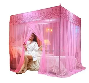 Non Classic Canopy 7 X 7 Mosquito Net With Poles Accessorie