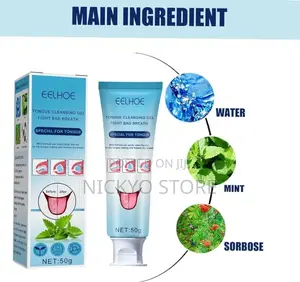 Tongue Cleansing Gel, Tongue Cleansing Against Bad Breath