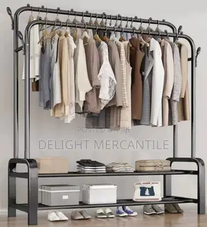 Double Layer Heavy Duty Cloth Hanger