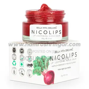 Nicolips Scrub Cream for Lightening Brightening Black Lips