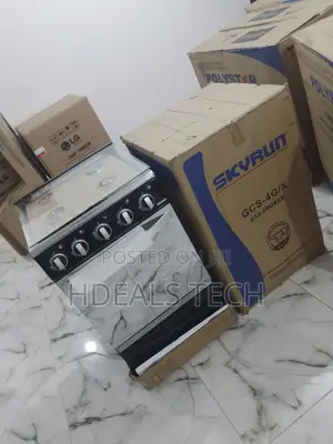 Great Selling Skyrun 4 Burner Gas Cooker With Oven.