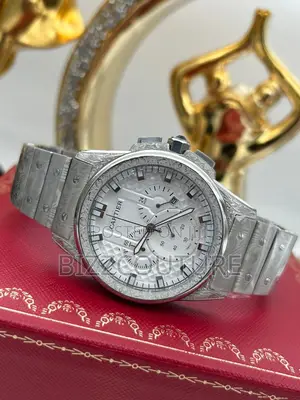 Original Cartier Chronograph Silver Chain Watch's Available