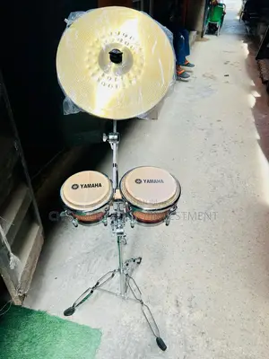Yamaha Bongo Drum With Cymbal