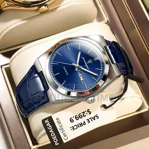Poedagar Leather Classic Watch