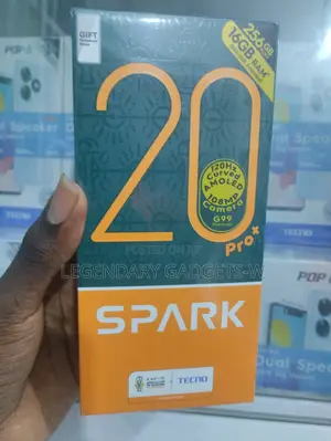 New Tecno Spark 20 Pro Plus 256 GB Black