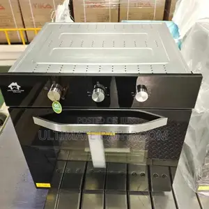 Black 76liters Electric And Gas Oven