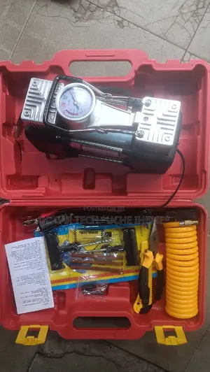Tyre Pump With Complete Kit