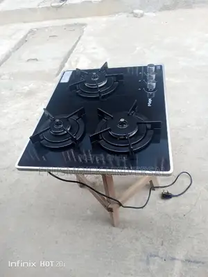 UK Used 3 Burner Glass Gas Burner