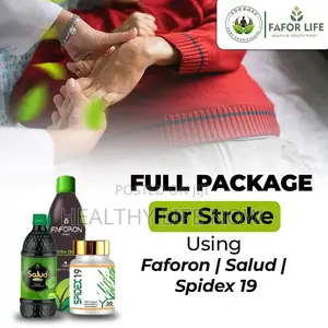 Full Package for Stroke Faforon Herb, Salud With Spidex19