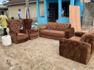 7 Seater Chair Brown