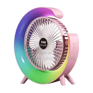 Rechargeable Desktop Table Fan 180 Adjustable Tilt Personal