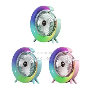Rechargeable Desktop Table Fan 180 Adjustable Tilt Personal