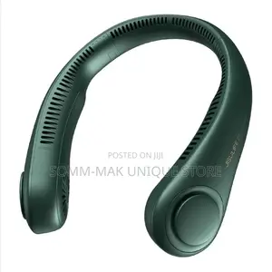 Rechargeable Hanging Neck Fan Portable Folding Bladeless Fan