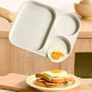 Omelette Non-Stick Pan Burger Breakfast - Divided Pan