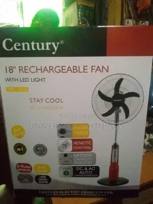 Original Century Rechargeable Fan