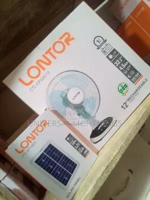 Lontor Rechargeable Table Fan 12inches