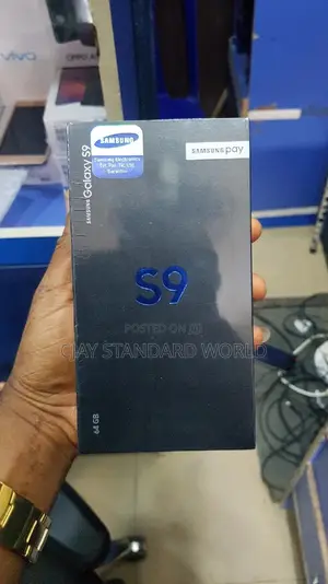 New Samsung Galaxy S9 64 GB Black
